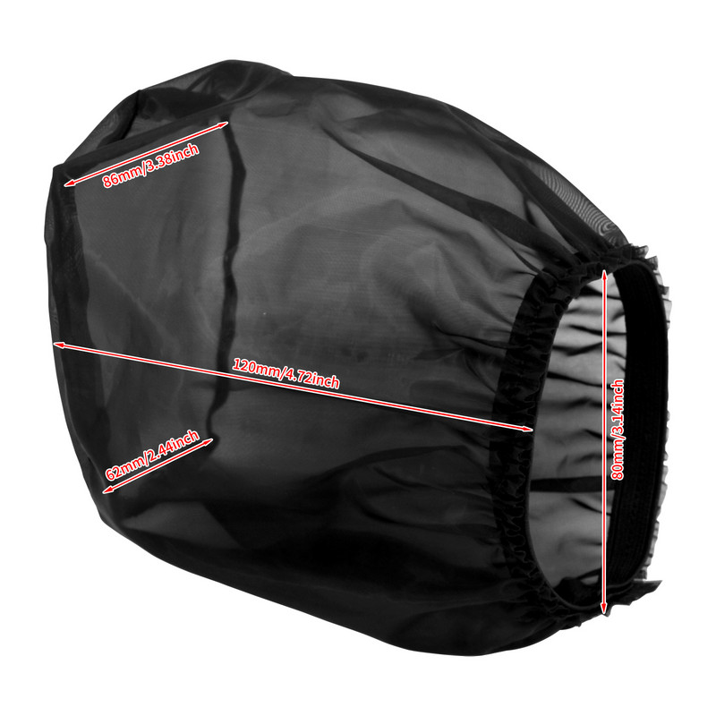 Husă de protecție pentru filtru de aer pentru motocicletă Filtru de aer cu respirație grea Șosetă de ploaie impermeabilă pentru Harley Sportster Touring Softail Dyna