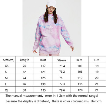 Νέα μπλούζα γυναικεία φόρμα σκι Fleece αντιανεμική αδιάβροχη εσωτερική σετ σκι Ζεστά χειμωνιάτικα ρούχα για εξωτερικούς χώρους Snowboard Jacket Ski Hoodie