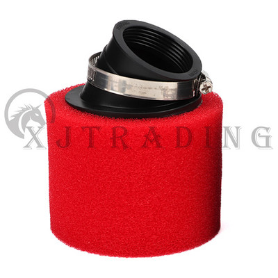 Filtru de aer din spumă neagră și roșie 35mm 38mm 42mm 45mm 48mm 50mm 60mm Curățător de burete Moped Scooter Dirt Pit Bike Motocicletă