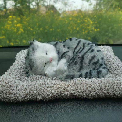 Ornamente pentru bordul mașinii Decor Drăguț Simulare Plus Pisici Câini Jucărie Automobile Decorare Interior Copii Cadou Accesorii auto