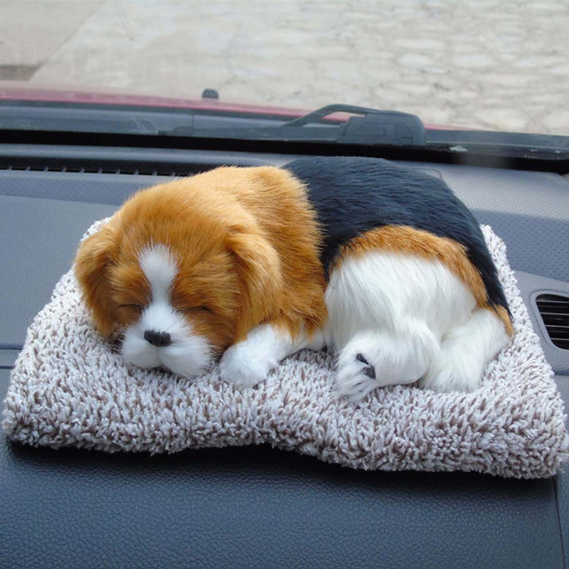 Ornamente pentru bordul mașinii Decor Drăguț Simulare Plus Pisici Câini Jucărie Automobile Decorare Interior Copii Cadou Accesorii auto