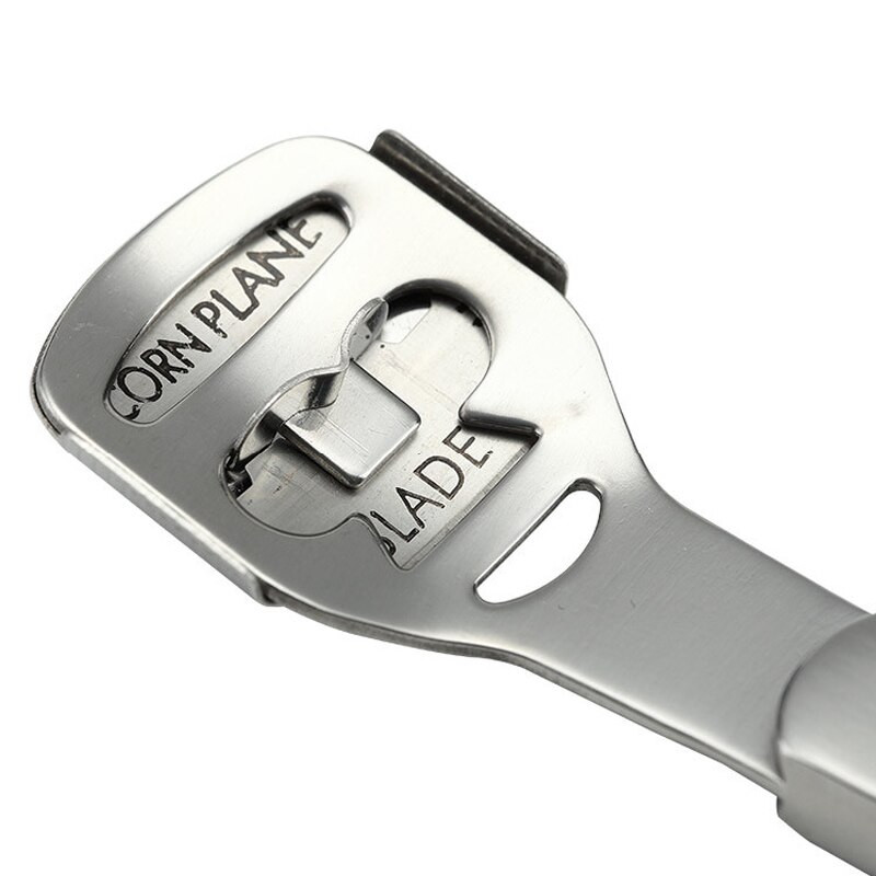 Pedikura Turpija za stopala Odstranjivač žuljeva Brijač za kožu stopala od nehrđajućeg čelika Rezač zanoktica Rašpica za njegu