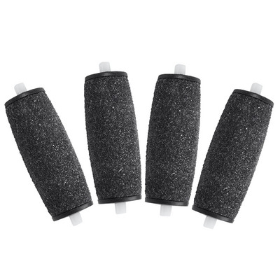 4 vnt / partijos pakeičiamosios volelio galvutės, skirtos Velvet Smooth elektriniam pėdų pedikiūro aparatui „Dead Skin Callus Remover“ pėdų priežiūros priemonė