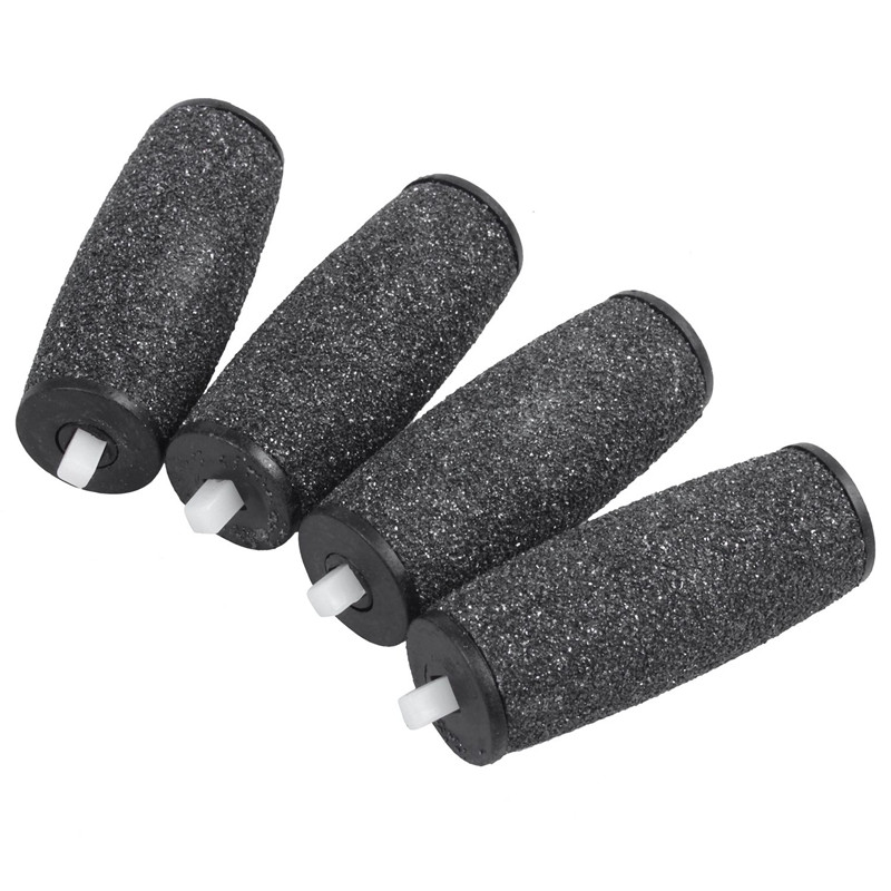 4 ks/sada náhradných valčekových hlavíc pre elektrický pilník na nohy, stroj na pedikúru, odstraňovač odumretej kože a mozoľov, nástroj na starostlivosť o nohy