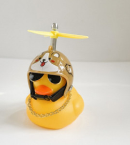 Ornamente auto mașină baterie electrică decorare mașină bicicletă mică rață galbenă mașină ornamente mașină electrică