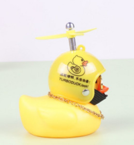 Ornamente auto mașină baterie electrică decorare mașină bicicletă mică rață galbenă mașină ornamente mașină electrică