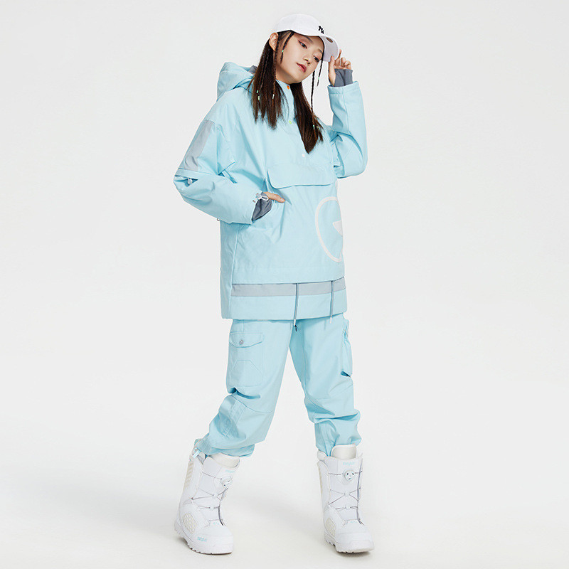 Lyžiarske kombinézy 2022 Dámske zahustené nepremokavé snehové bundy + nohavice Lyžiarsky set Snowboardové oblečenie Dámske outdoorové snowboardové lyžiarske bundy