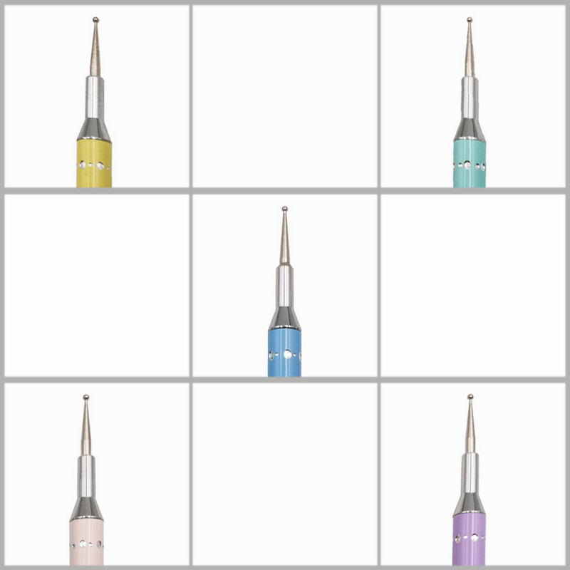 5 kom/kompleta Olovka za nokte 2 u 1 Dvoglavi alat za svrdlo Bojice za crtanje noktiju Sukcijska bušilica Ukrasni alati za nokte