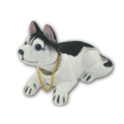 Ornament pentru mașină Câine care scutură din cap Cățeluș Păpușă drăguță Tablou de bord auto Decorație interioară Scutură din cap Mobilier pentru casă