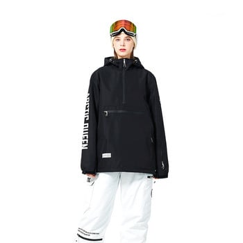 Νέο μπουφάν σκι Γυναικείες φόρμες χιονιού Γυναικεία χοντρό ζεστό παντελόνι για σκι Αδιάβροχο αντιανεμικό σνόουμπορντ ποδηλατικά ρούχα