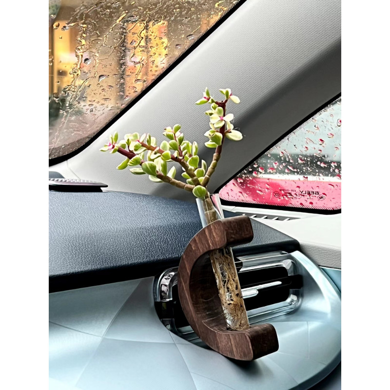 Priza Aer Auto Vaza De Flori Consola Centrala Decorare Odorizant Auto Aromaterapie Cadou Femeie Eleganta