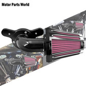 Filtru de aer CNC de curățat pentru Harley Touring Road King Electra Street Glide Dyna Softail FXDB FXBRS Low Rider 2000-2017