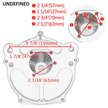 Φίλτρα αέρα για Harley Softail Breakout Touring Electra Glide Dyna EVO Twin Cam Turbine Air Cleaner φίλτρου εισαγωγής