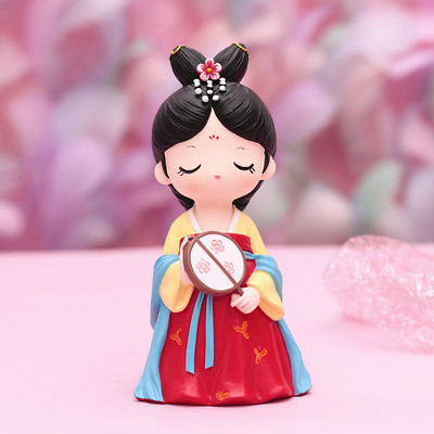Dinastia Tang Chineză Niangniang Suvenir Ornament pentru mașină Decorație în miniatură Decorare pentru casă Cadou de aniversare