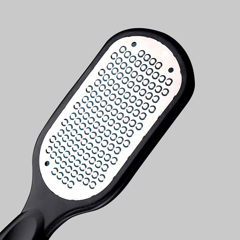 1vnt. Dvipusis pėdų trintuvas Profesionali Rasp kulnų trintuvė kietos negyvos odos nuospaudų šalinimo priemonė pedikiūro dildė pėdų trintuvė pėdų priežiūra YZL2