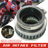 Filtru universal de curățare a filtrului de aer de 28mm-60mm pentru motociclete ATV-uri Pit Dirt Bike Filtru de admisie pentru filtrul de aer pentru Honda Kawasaki Yamaha Moto