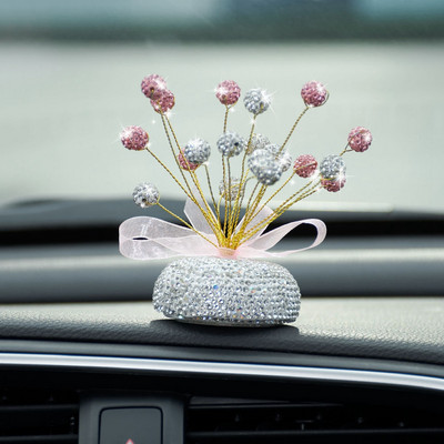 Сладки кристали с полимерна глина Babysbreath Декорации на таблото Орнаменти за домашен офис на кола