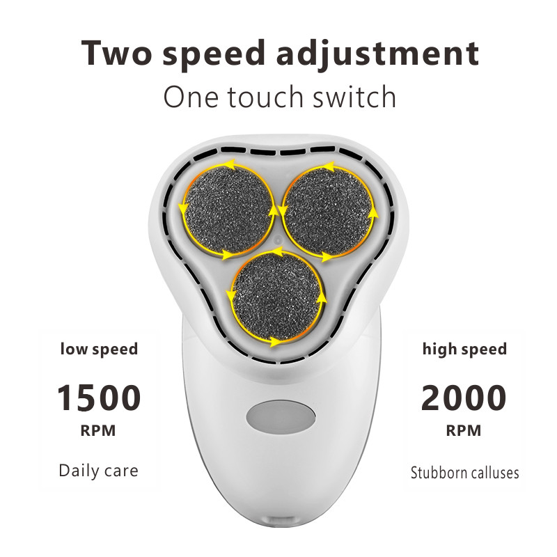 Električna pedikura stopala Alat za njegu stopala Brusilica Piling Stroj za uklanjanje tvrde mrtve kože stopala Profesionalna turpija za brušenje peta