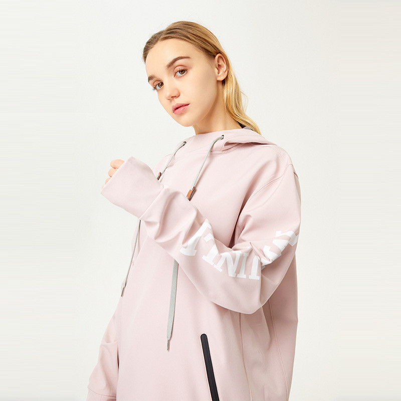 2021 cu glugă fleece femei snowboarding jachete pulover cald bărbați schi haine sport în aer liber femei costume de zăpadă trening feminin