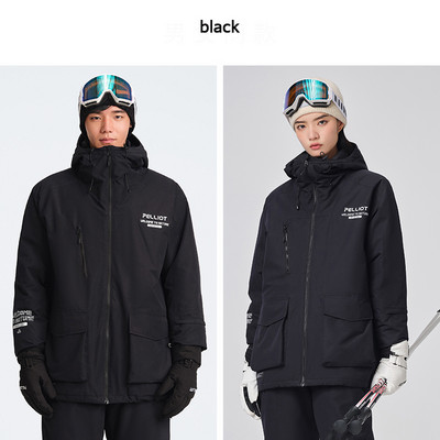 Jachete de schi pentru bărbați și femei, iarnă, caldă, rezistentă la vânt și la apă, sport în aer liber, snowboard, jachetă demi-sezon pentru femei