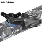 Motocikl crni pročistač zraka usisni CNC filtar zraka za Harley Touring Trike Road Electra Street Glide 08-16 Dyna FXDLS Softail