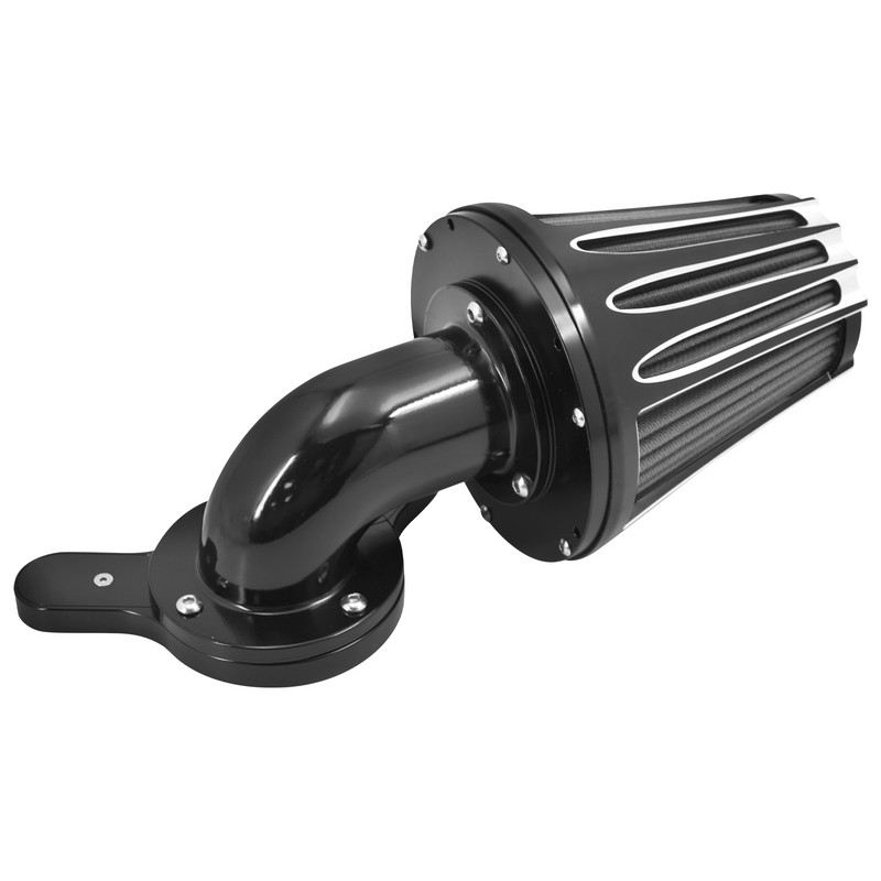 Motocikl crni pročistač zraka usisni CNC filtar zraka za Harley Touring Trike Road Electra Street Glide 08-16 Dyna FXDLS Softail