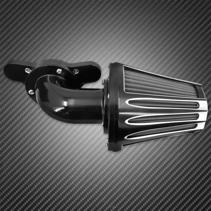 Filtru de admisie negru pentru filtru de aer pentru motocicletă pentru Harley Sportster XL 1200 883 72 48 Patruzeci și opt șaptezeci și doi Iron Super Low 04-2022