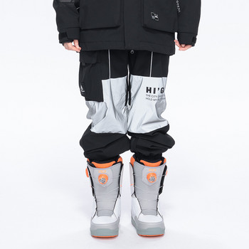 2023 Зимни нови ски панталони Дамски удебелени топли спортни панталони за сноуборд на открито Мъжки ски костюм Снежни панталони Ветроустойчиви Водоустойчиви
