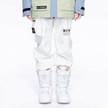 2023 Зимни нови ски панталони Дамски удебелени топли спортни панталони за сноуборд на открито Мъжки ски костюм Снежни панталони Ветроустойчиви Водоустойчиви