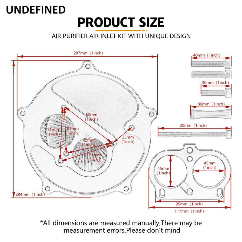 Filtru de aer de curățat admisie pentru Harley Street Rod XG750A 2017-2020 CNC Aluminiu Negru Turbine Filtre filtre a air moto