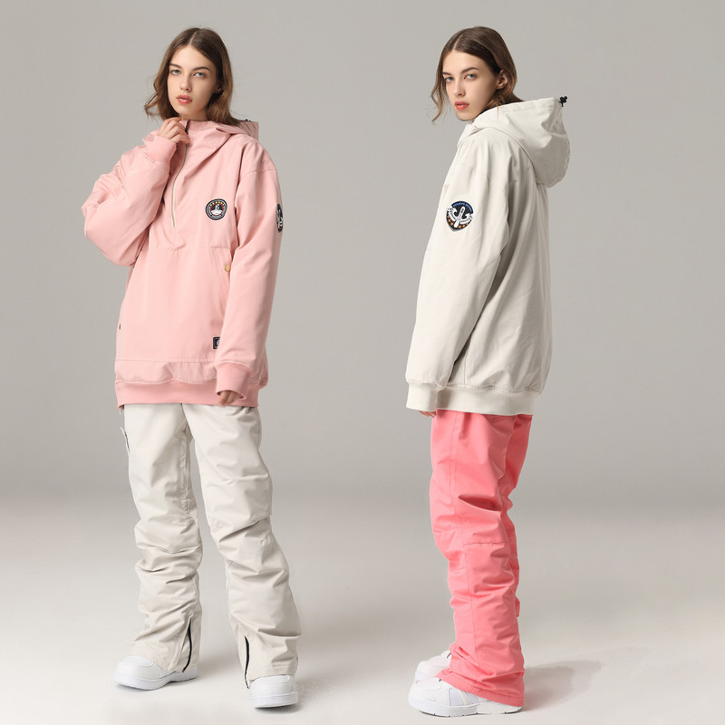 Nove skijaške hlače za muškarce i žene za 2023. na otvorenom, visoke kvalitete, otporne na vjetar, tople snježne hlače za par, zimske skijaške hlače za daskanje na snijegu