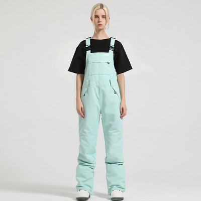 2023 téli új egyrészes sínadrág kültéri snowboard ruha síoverál női jumpsuit szélálló vízálló kopásálló