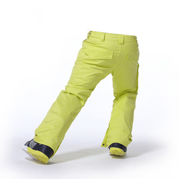 Дънкови мъжки панталони Ice Snow Специално облекло за сноуборд 10k Водоустойчиви ветроустойчиви Спортни панталони на открито Gsou Snow