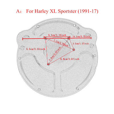 Pročistač zraka za motocikle Aluminijski crni za Harley Road King 00-17 Sportster 883 1200 XL Softail 2016 2017