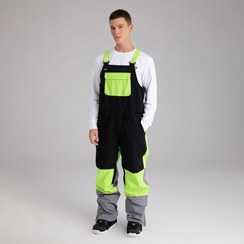 Costume de schi Femei Jachete de snowboard în aer liber Bărbați Pantaloni de schi Salopete Set de schi Impermeabil rezistent la uzură Îmbrăcăminte de iarnă Pantaloni de zăpadă