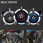 Filtru de admisie pentru turbina CNC pentru filtre de aer pentru Harley Sportster XL Iron Dyna Softail Touring Road King Electra Glide