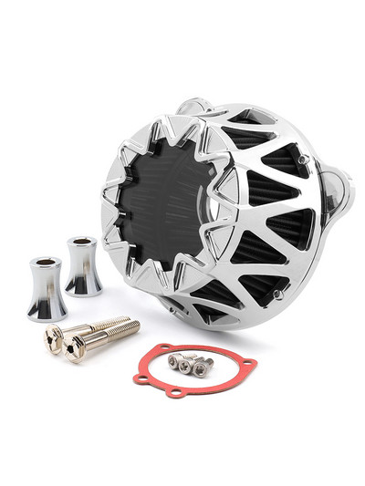 Kit de curățare admisie CNC pentru filtru de aer pentru Harley Dyna FXR Street Bob Softail Slim 1993-2015 Touring Road Glide 93-2007 Twin Cam EVO