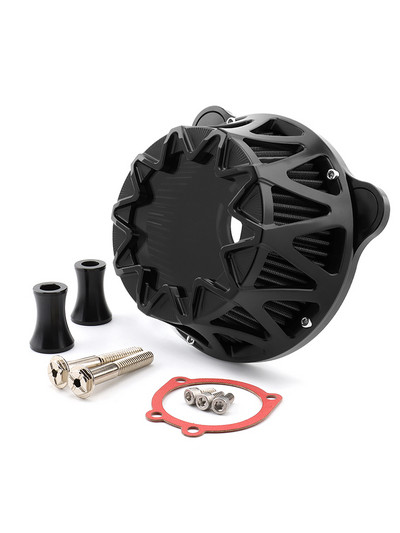 Kit de curățare admisie CNC pentru filtru de aer pentru Harley Dyna FXR Street Bob Softail Slim 1993-2015 Touring Road Glide 93-2007 Twin Cam EVO