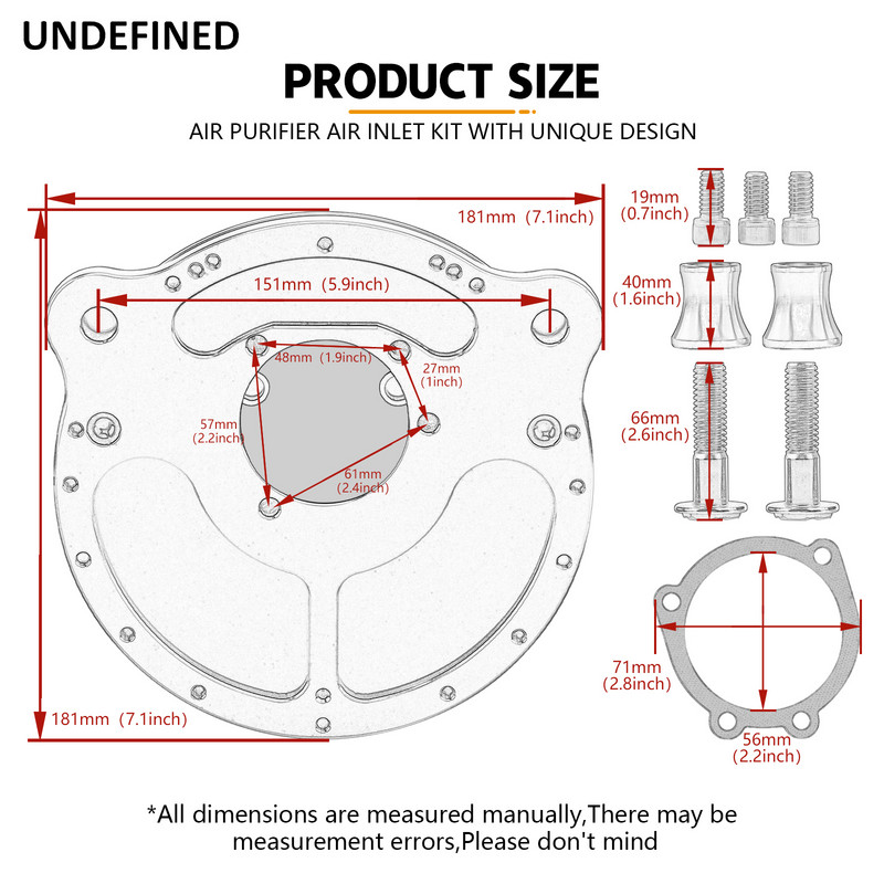 Kit de curățare admisie CNC pentru filtru de aer pentru Harley Dyna FXR Street Bob Softail Slim 1993-2015 Touring Road Glide 93-2007 Twin Cam EVO