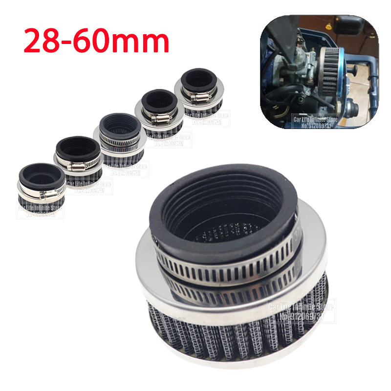 Univerzális 28-60 mm-es légszűrő tisztító motorkerékpár ATV Pit Dirt Bike légtisztító szívószűrő Honda Kawasaki Yamaha Moto-hoz
