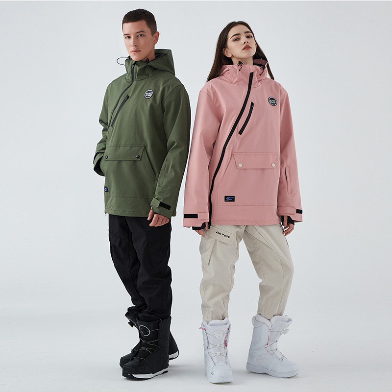 2022, pantaloni de schi noi, salopete pentru femei, pantaloni de snowboard în aer liber, pantaloni de iarnă pentru bărbați, pantaloni de schi, impermeabili, rezistenți la vânt, cu grindă, largi