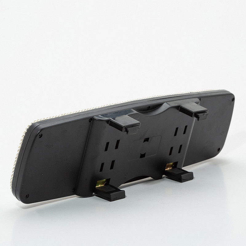 Cristal oglindă retrovizoare interioară mașină Decor Charm Bling Diamond Ornament Capac oglindă retrovizoare Fete Femei Accesorii de interior