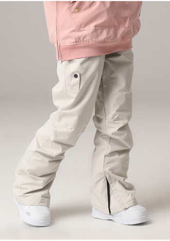 Ски панталони Мъжки и дамски външни висококачествени ветроустойчиви водоустойчиви топли двойки панталони за сняг Зимни ски панталони за сноуборд