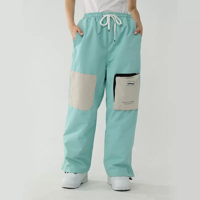 Iarna 2022, noi pantaloni de schi, bărbați, femei, sport în aer liber, salopete de snowboard, impermeabile, îmbrăcăminte de iarnă, pantaloni de zăpadă îngroșați