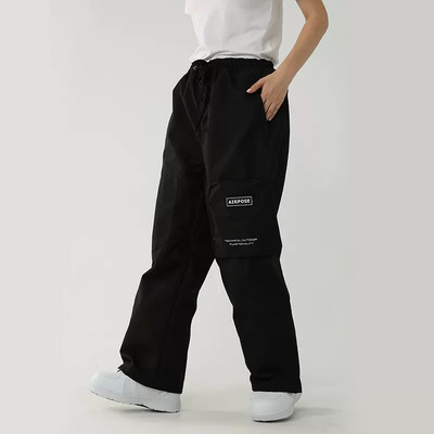 Iarna 2022, noi pantaloni de schi, bărbați, femei, sport în aer liber, salopete de snowboard, impermeabile, îmbrăcăminte de iarnă, pantaloni de zăpadă îngroșați