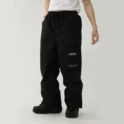 Iarna 2022, noi pantaloni de schi, bărbați, femei, sport în aer liber, salopete de snowboard, impermeabile, îmbrăcăminte de iarnă, pantaloni de zăpadă îngroșați