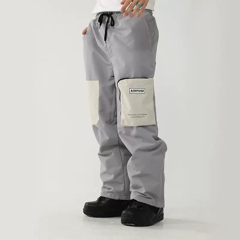 Iarna 2022, noi pantaloni de schi, bărbați, femei, sport în aer liber, salopete de snowboard, impermeabile, îmbrăcăminte de iarnă, pantaloni de zăpadă îngroșați