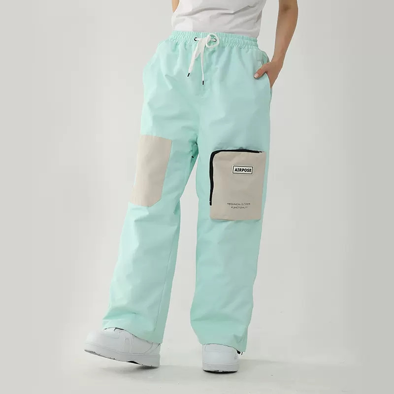 Iarna 2022, noi pantaloni de schi, bărbați, femei, sport în aer liber, salopete de snowboard, impermeabile, îmbrăcăminte de iarnă, pantaloni de zăpadă îngroșați