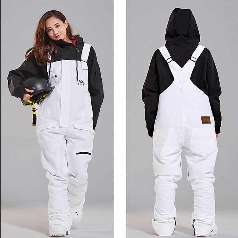 Zimska nova jednodijelna skijaška odijela Muško žensko odijelo za snowboard kombinezon Vjetrootporan Vodootporni kombinezon Skijaške hlače Hlače za snijeg