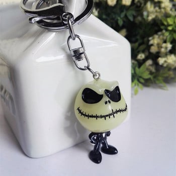 Personality Car Luminous Keychain Car Μπρελόκ Κρανίο Μπρελόκ Κρανίο Μπρελόκ Romeo Giulietta Αξεσουάρ αυτοκινήτου